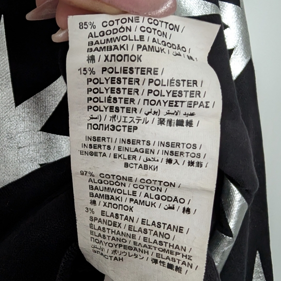 LOVE MOSCHINO sweatshirt with silver stars - Picture 6 of 10